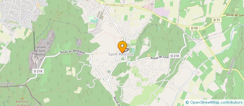 localisation de l'entreprise CUMA DU LAUZON à MONTSEGUR-SUR-LAUZON