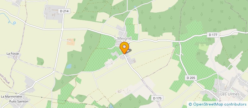 localisation de l'entreprise CUMA DU LAYON DE CONCOURSON à DOUE-EN-ANJOU