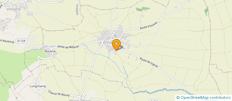 localisation de l'entreprise CUMA DU LEMBRONNAIS à ANTOINGT