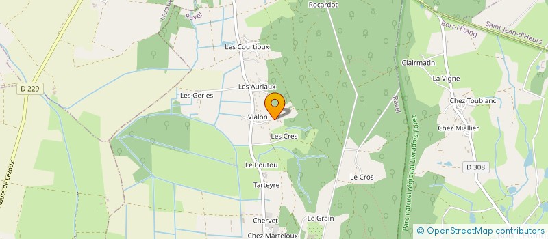 localisation de l'entreprise CUMA DU LITROUX à MOISSAT