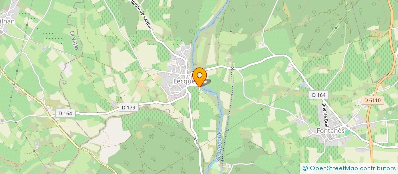 localisation de l'entreprise CUMA DU MAS D AUBAC à LECQUES