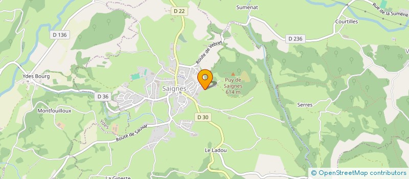 localisation de l'entreprise CUMA DU MAS D AUZERS à AUZERS
