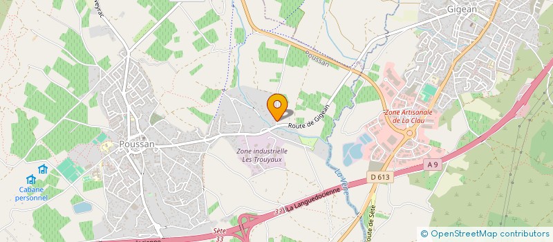 localisation de l'entreprise CUMA DU MAS DE REY  MONTBAZIN