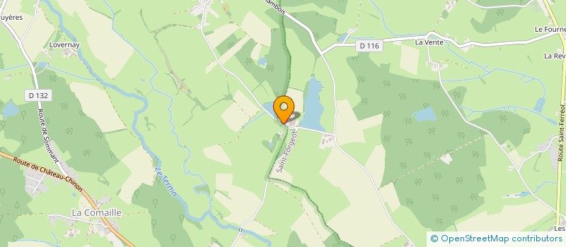 localisation de l'entreprise CUMA DU MECHET  SAINT-FORGEOT