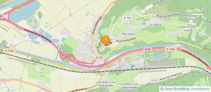 localisation de l'entreprise CUMA DU MONT PERCHE  AITON