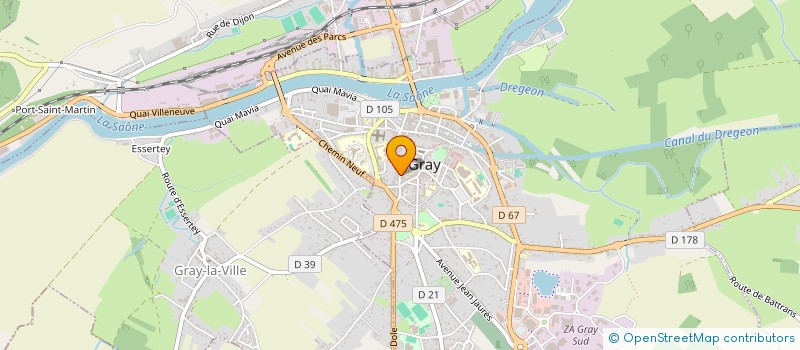 localisation de l'entreprise CUMA DU MOULIN  BOUHANS-ET-FEURG