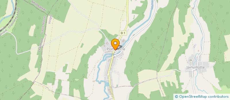 localisation de l'entreprise CUMA DU MOUZON  TILLEUX