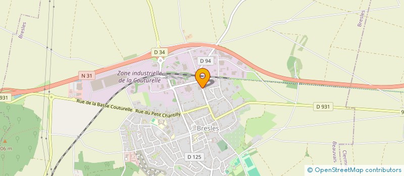 localisation de l'entreprise CUMA DU PLATEAU à BRESLES