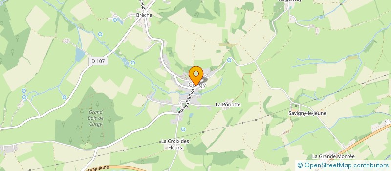 localisation de l'entreprise CUMA DU PLATEAU   ANTULLY