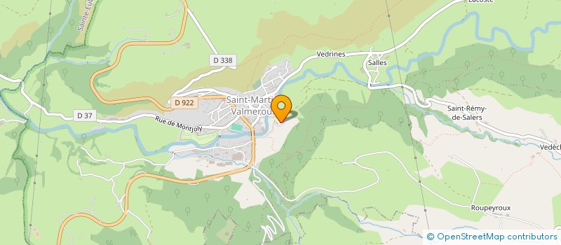 localisation de l'entreprise CUMA DU PLATEAU DE BESSE  BESSE