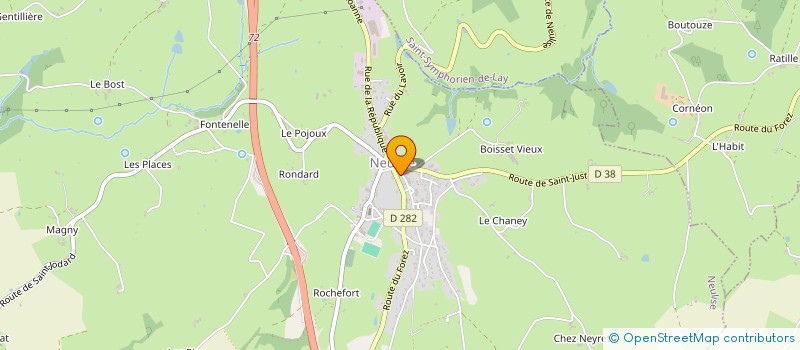 localisation de l'entreprise CUMA DU PLATEAU DE NEULISE à NEULISE