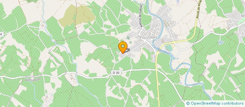 localisation de l'entreprise CUMA DU PLATET  POUZOLLES