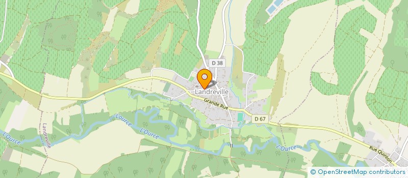 localisation de l'entreprise CUMA DU PLATET à LANDREVILLE
