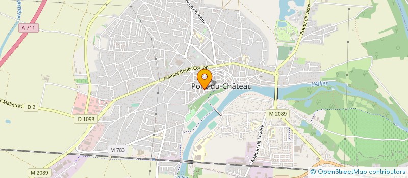 localisation de l'entreprise CUMA DU PONT à PONT-DU-CHATEAU