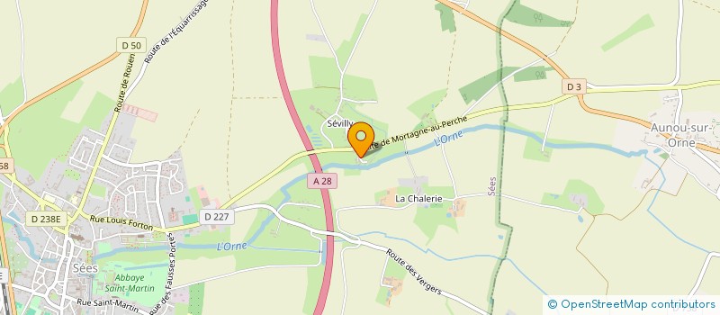 localisation de l'entreprise CUMA DU POTEAU à SEES