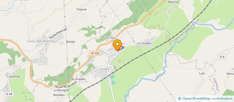 localisation de l'entreprise CUMA DU PRINTEMPS à VEZELS-ROUSSY