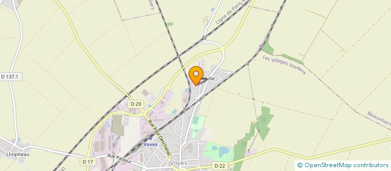 localisation de l'entreprise CUMA DU QUERCENOIS à EOLE-EN-BEAUCE