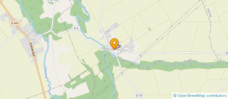 localisation de l'entreprise CUMA DU RAVET  BRILLECOURT