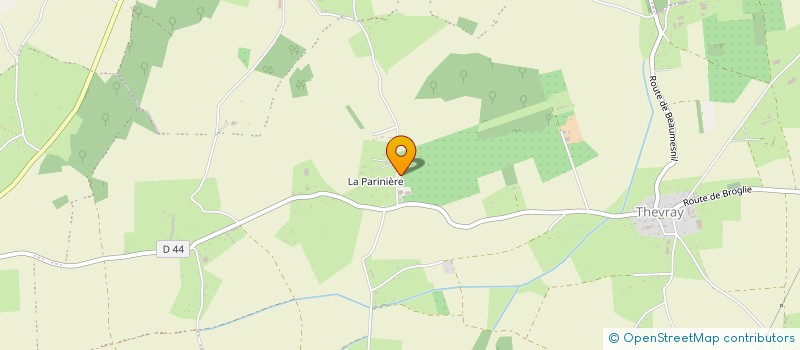 localisation de l'entreprise CUMA DU RELAIS  BERTHOUVILLE