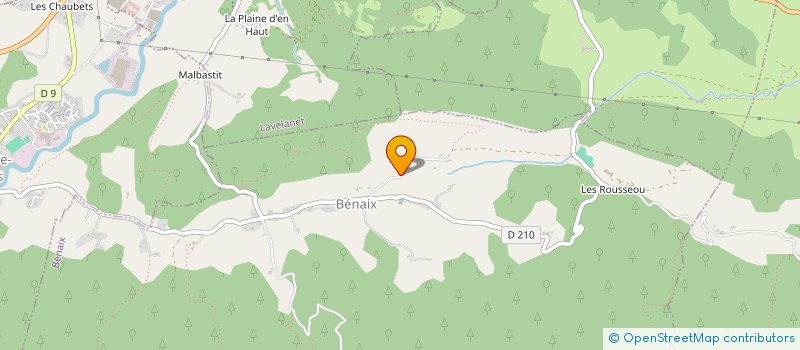 localisation de l'entreprise CUMA DU ROC D'AUROUZE à MONTFERRIER