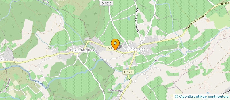 localisation de l'entreprise CUMA DU ROC ROUGE à GALARGUES