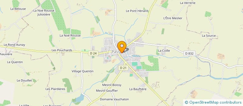 localisation de l'entreprise CUMA DU ROUILLON à SAINT-FRAIMBAULT