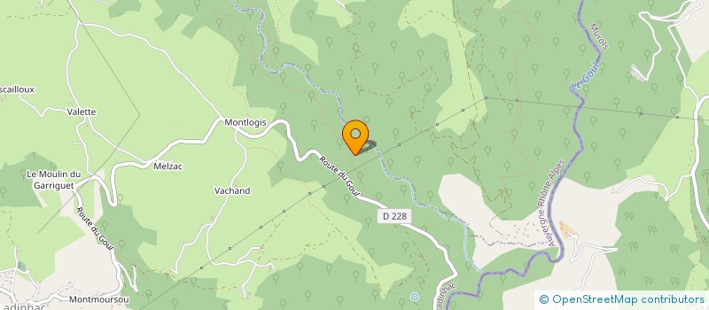 localisation de l'entreprise CUMA DU RUISSEAU à JUNHAC
