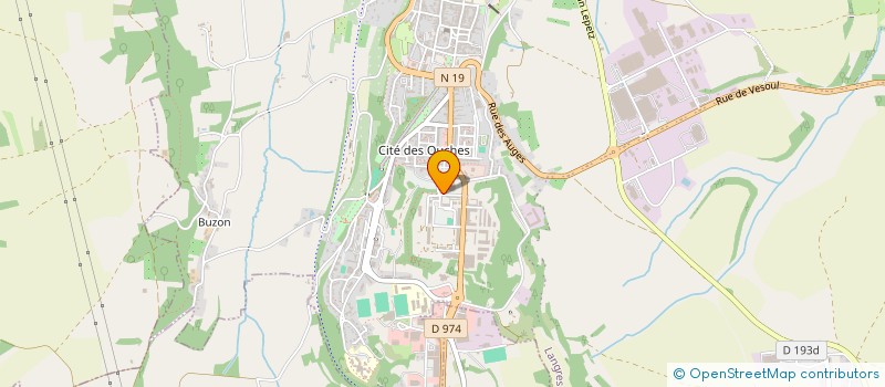 localisation de l'entreprise CUMA DU SABINUS à LANGRES