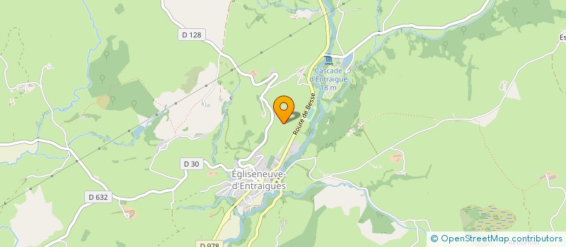 localisation de l'entreprise CUMA DU SANCY à EGLISENEUVE D'ENTRAIGUES