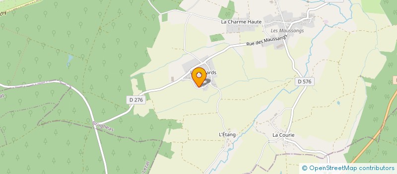 localisation de l'entreprise CUMA DU SARMON  BRUGHEAS