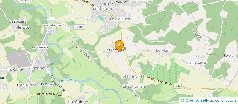localisation de l'entreprise CUMA DU SORNIN à SAINT-SORNIN
