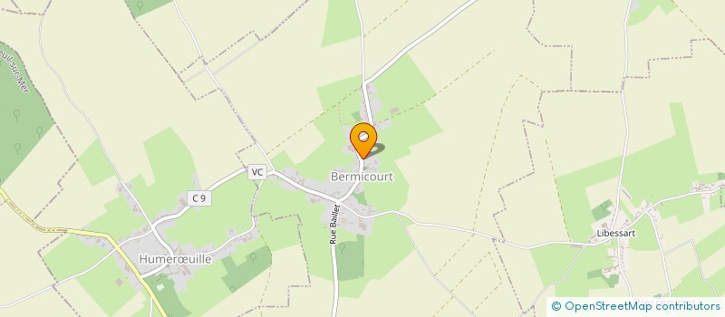 localisation de l'entreprise CUMA DU TERNOIS  BERMICOURT