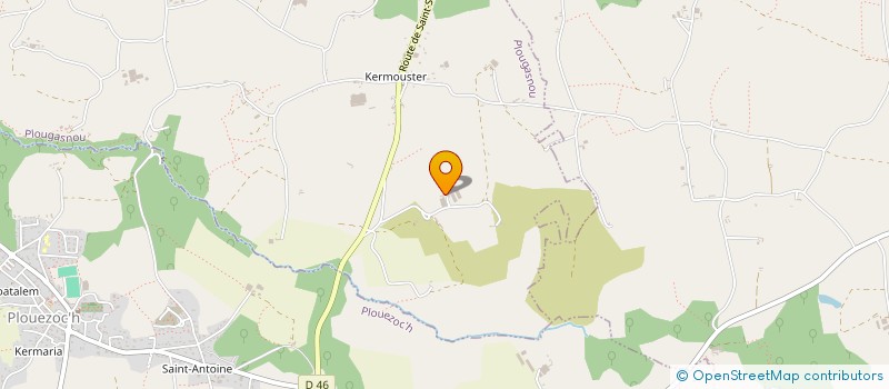 localisation de l'entreprise CUMA DU TREGOR  PLOUGASNOU