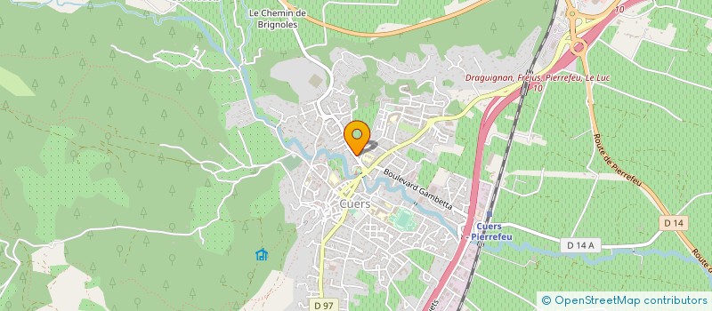 localisation de l'entreprise CUMA DU TRIANGLE D'OR à CUERS
