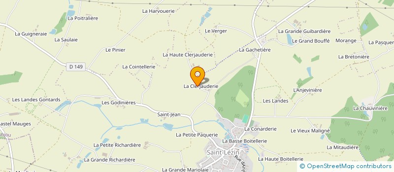 localisation de l'entreprise CUMA DU VAL D AUBANCE à CHEMILLE-EN-ANJOU