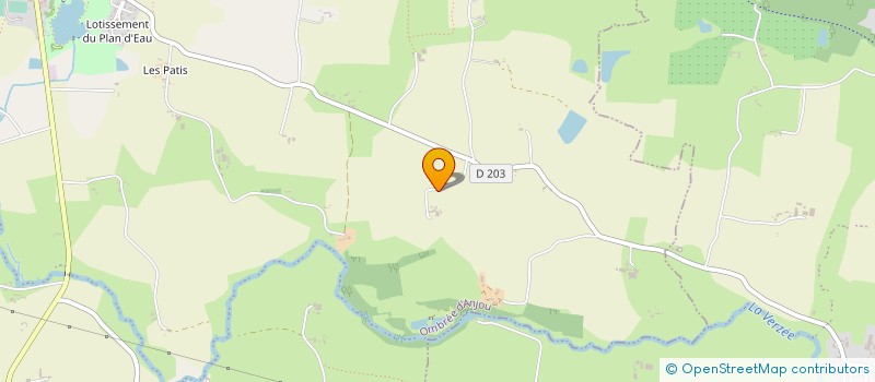localisation de l'entreprise CUMA DU VAL D OMBREE à OMBREE D'ANJOU
