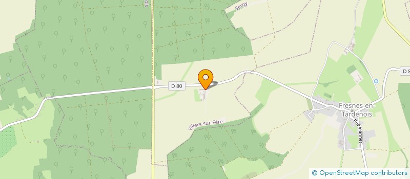 localisation de l'entreprise CUMA DU VAL D OURCQ  VILLERS-SUR-FERE