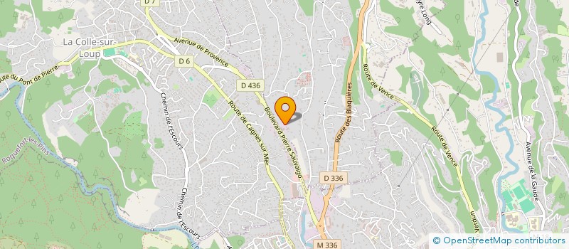 localisation de l'entreprise CUMA DU VAL DE CAGNES à SAINT-PAUL-DE-VENCE