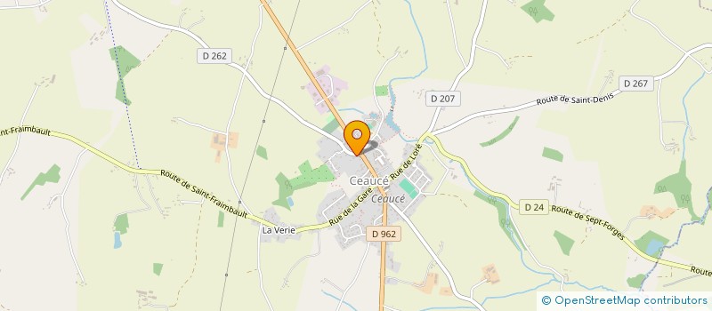 localisation de l'entreprise CUMA DU VAL DE FORGES à JUVIGNY VAL D'ANDAINE