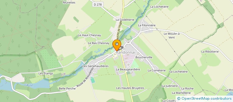 localisation de l'entreprise CUMA DU VAL DE L'AVRE à BEAULIEU