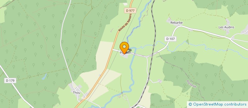 localisation de l'entreprise CUMA DU VAL DE NIEVRE à POISEUX