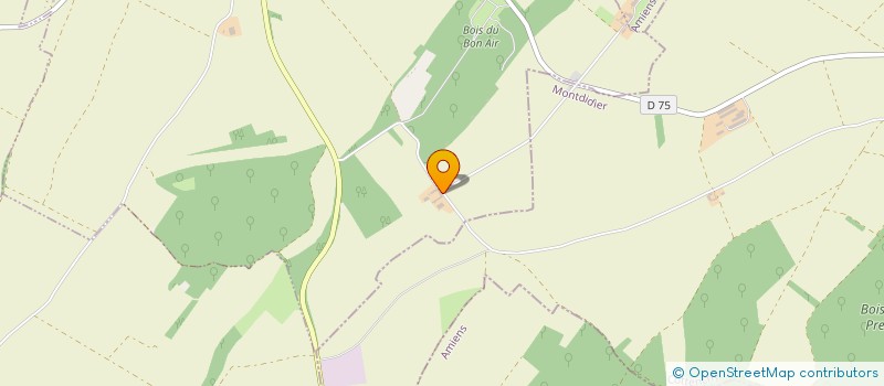 localisation de l'entreprise CUMA DU VAL DE NOYE  SAINS-EN-AMIENOIS