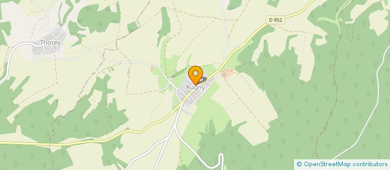 localisation de l'entreprise CUMA DU VAL DE RENARD  RUGNY