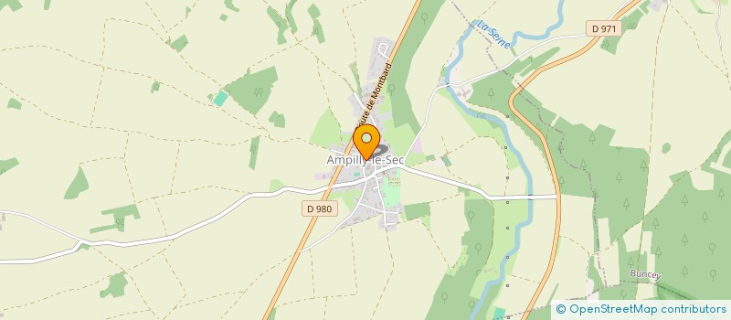 localisation de l'entreprise CUMA DU VAL DE SEINE  AMPILLY-LE-SEC