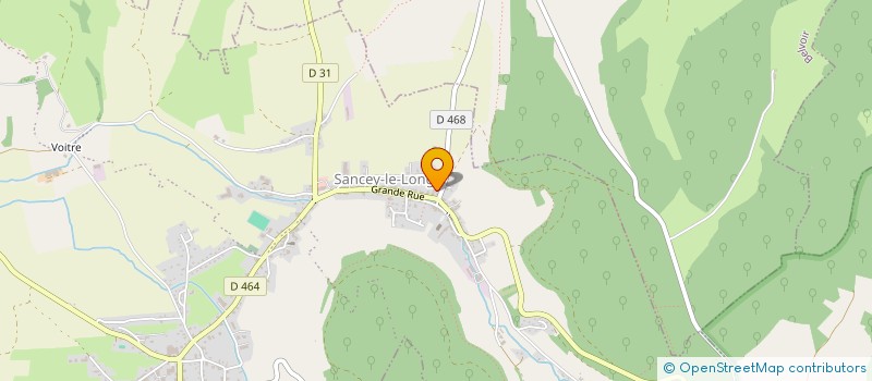 localisation de l'entreprise CUMA DU VALLON DE SANCEY à SANCEY