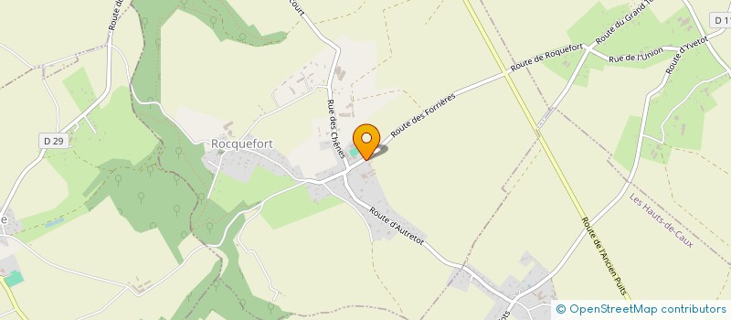 localisation de l'entreprise CUMA DU VERT BUISSON à ROCQUEFORT