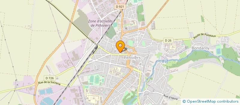localisation de l'entreprise CUMA DUHAMEL à PITHIVIERS