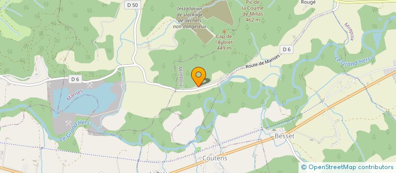 localisation de l'entreprise CUMA EMBAROU à MIREPOIX