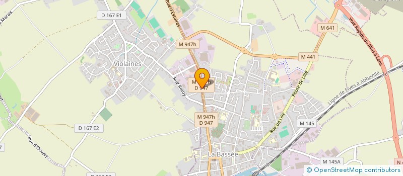 localisation de l'entreprise CUMA ENDIFROID à VIOLAINES