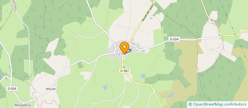 localisation de l'entreprise CUMA ENTRAIDE BG LASTIC à BOURG-LASTIC